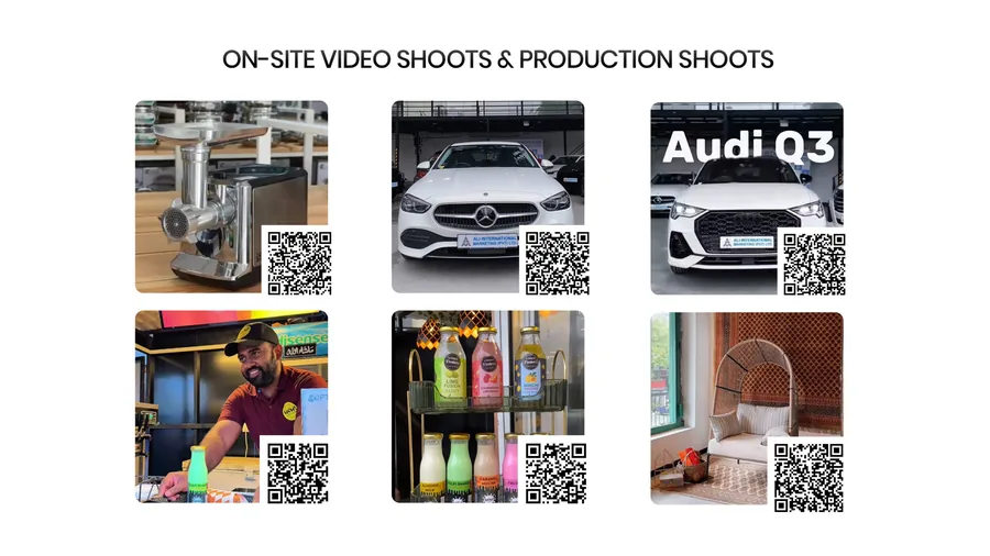 Automotive Food and Interior Video Shoots by Designbey